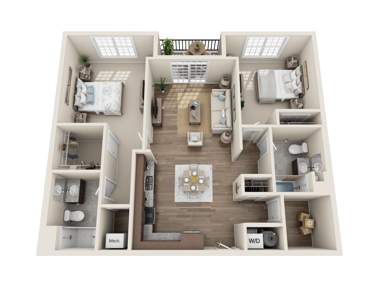 Floor Plans Main Street Apartments at Marlton in Marlton, NJ 08053